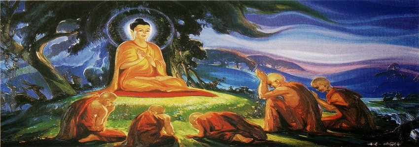 Buddha’s first sermon