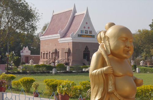 Buddhist With Golden Triangle